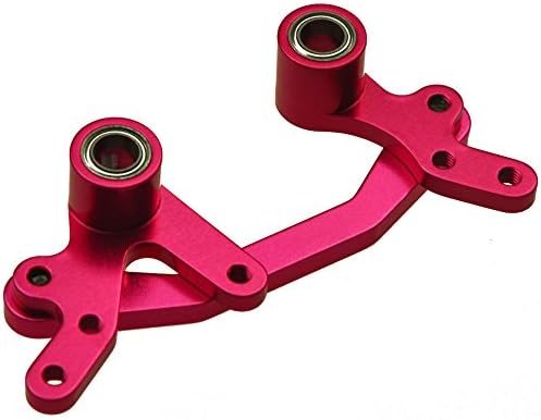 XJJ Aluminum Steering System Bearings for 3Racing Sakura D4 RC Drifting Car Pink Pack of 1set