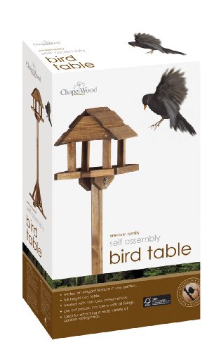 Chapelwood Premium Flat Packed Bird Table (wood)