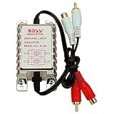 Boss Audio B25N Audio RCA Ground Loop Isolator Noise Suppressor