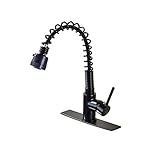 Rozin オイルは青銅をこすり 洗面所 台所用 蛇口 キッチン用 じゃぐち 混合水栓 カバープレート装備