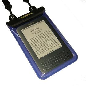 TrendyDigital WaterGuard Plus Waterproof Case with Padding for Kindle 3 (Third Generation Kindle, Kindle Wi-Fi, or Kindle 3G + Wi-Fi , 6" Display), Purple