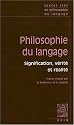 Textes clés de philosophie du langage. Vol I: signification, vérité et réalité