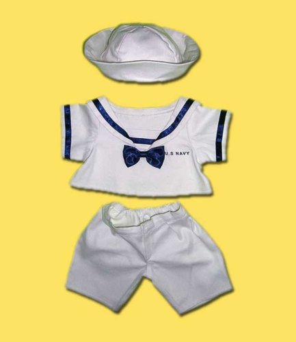 41U aTWvrTL 1032 Sailor Clothes for 14   18 Stuffed Animals and Dolls