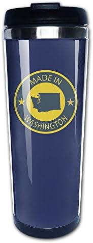 Made In Washington 304+ABS Stainless Steel Travel Tumbler Coffee Mug (400ml)