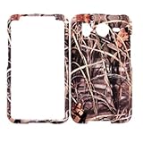 Premium - AT&T HTC Desire HD / Inspire 4G A9191 Camo Camouflage DRY LEAVES  ....