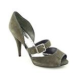 IMAGE OF BCBGirls Women's Morena Pump,Aluminum/Black,9.5 M US