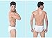 DREAMY Mens Cotton Disposable Regular Underwear Travel Disposable Briefs Pack of 5