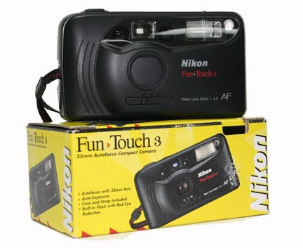 Nikon Fun Touch 3 Autofocus 35mm Compact Film Camera