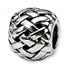 Sterling Silver Reflections Basketweave Bali Bead