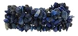 5 Strand Stretch Chip Bracelet - Lapis Lazuli