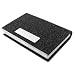 Men Women Business Credit Name Card Case Holder Wallet Black