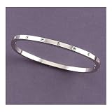 Rhinestone Bangle Bracelet