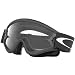 Oakley MX L Frame Matte Adult Dirt Motocross Motorcycle Goggles Eyewear w/ Free B&F Heart Sticker - Black/Clear