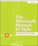 Microsoft Manual of Style 4th Edition