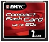 Emtec EKMCF1GBMLC 80x High-speed Compact Flash Card (1 GB)