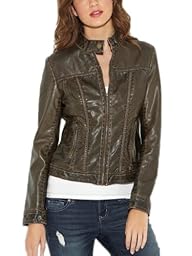G by GUESS Women’s Koa Faux-Leather J…