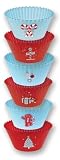 Tovolo Spatulart Printed Cupcake Molds, Holiday, Set of 12