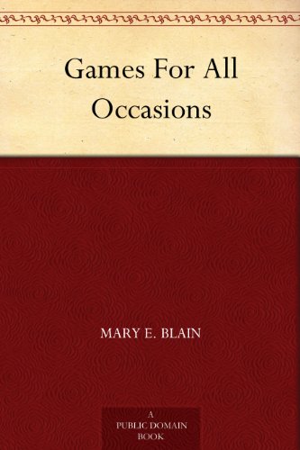 Games For All Occasions - Kindle Edition