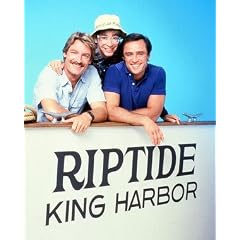 PERRY KING AS CODY ALLEN, JOE PENNY AS NICK RYDER FROM RIPTIDE #1 - IN FARBE - Filmfoto - Standard - 10x8" (25x20cm)