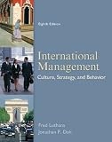 International Management: Culture, Strategy, and Behavior