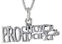 Sterling Silver PRO-CHOICE, PROUD OF IT Talking Pendant