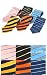 Silk Neckties, Collection of Six Striped 100% Pure Silk Neckties-visli Cheap Deals