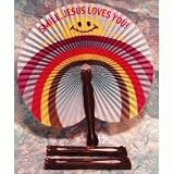 Smile Jesus Loves You Folding Fan