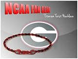 GEORGIA BULLDOGS BRAID-TWIST 21 INCH NECKLACE