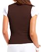 Vest & Eyelet Top Product Image