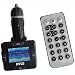 PYLE PLMP3C31B Plug In Car Wireless USB/SD/MMC/MP3/MP4/Ipod FM Modulator And Transmitter w/USB Charging Port w/Bluetooth Hands Free Kit For All Bluetooth Phones