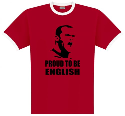 World of Football Ringer T-Shirt Proud to be english – 140