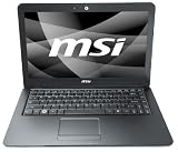 MSI X340 218US - Core 2 Solo SU3500 / 1.4 GHz CULV - RAM 2 GB - HDD 320 GB - GMA 4500MHD - Gigabit Ethernet - WLAN : Bluetooth 2.0 EDR, 802.11b/g/n (draft) - Windows 7 Home Premium - 13.4 Widescreen TFT 1366 x 768 ( WXGA ) - camera - black