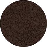 7 Ft Round Dark Brown Shag Rug