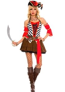 MUSIC LEGS Private Pirate, Brown, Medium/Large