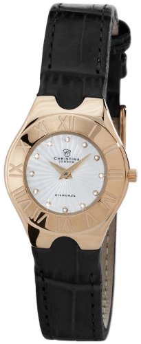 Christina Design London Damenuhr Quarz 130RWBL Preisvergleich