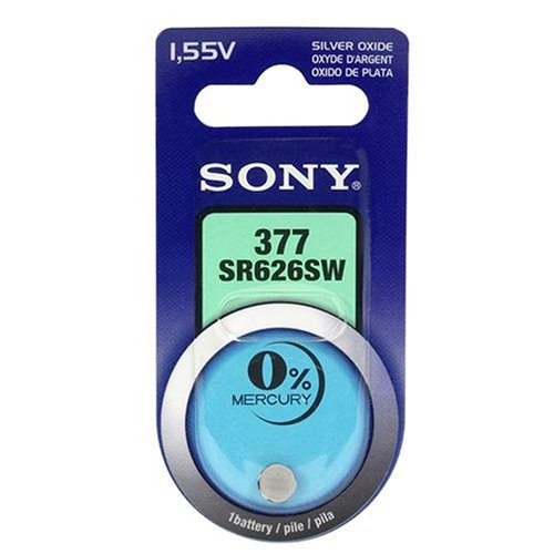 Sony - Pile 377 Oxyde - 0% Mercure