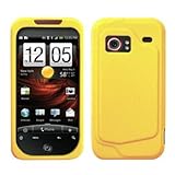 Yellow Silicone Case / Skin / Cover for HTC Droid Incredible ADR6300