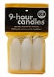 UCO 9-Hour Candles, 3-Pack for Candle Lanterns