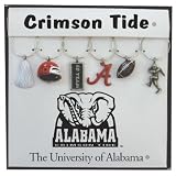Alabama Crimson Tide NCAA Glassware Charm Set (Set of 6) by 