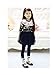 Zhuannian Little Girls Bowknot Lace Leggings