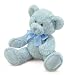 Russ Berrie Medium 16 inches  Blue Bear