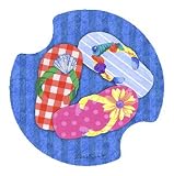Flip Flops Carsters - Coasters for Your Car