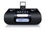 iLuv i277BLK iPod Alarm Clock Audio System with Bluepin (Black)