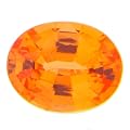 Spessartite Garnet 9x7 MM Oval: 2.45 Carats