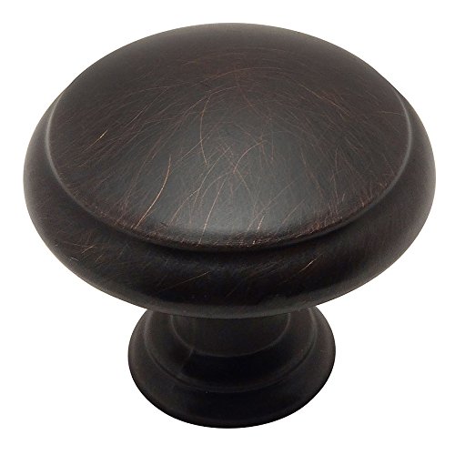 Cosmas 5422ORB Oil Rubbed Bronze Cabinet Hardware Mushroom Knob - 1-3/16