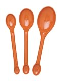 Mario Batali The Italian Kitchen Collection Measuring Spoons, Persimmon