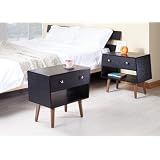 James 1-Drawer Nightstand (Set of 2)