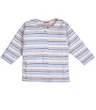 Multi-Stripe Sky Jacket (c) ~ newborn & infant
