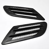 Durable Automotive Replace Side Ornament Air Flow Intake Fender Hood Vent Mesh Net... by Astra Security