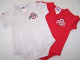 Ohio State Buckeyes Baby Twin Creepers